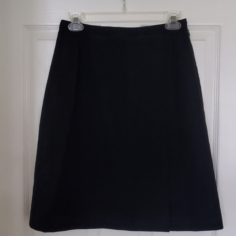 Clifford & Wills Vintage Black Skirt, Wool, Size 6